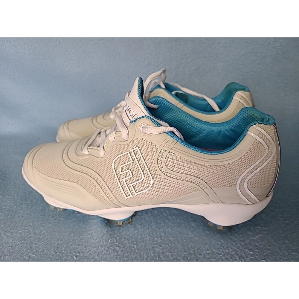 Footjoy FJ aspire Women's Golf Shoes Almond Color 7.5 M Style 98895